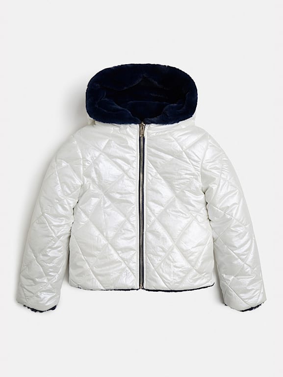 Doudoune reversible fourrure sales