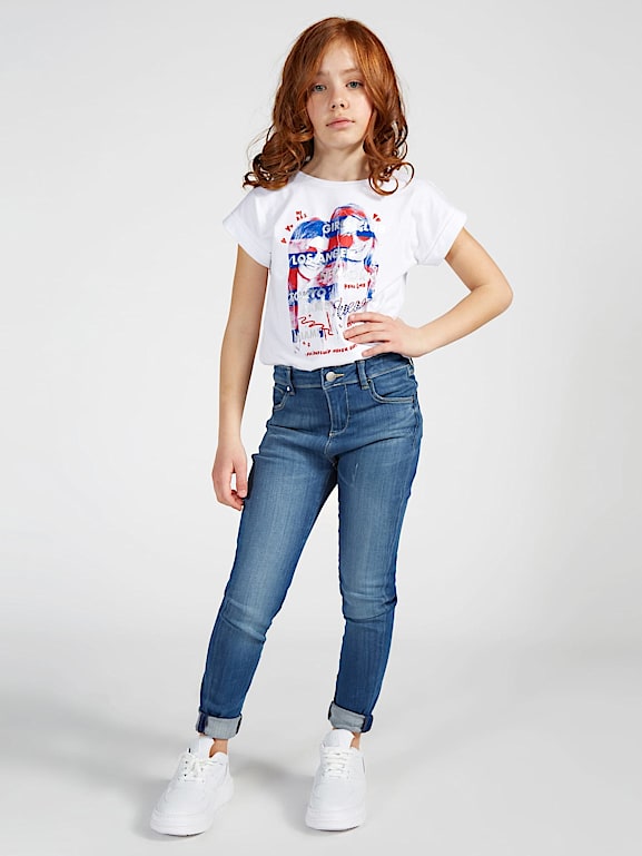 Jeans guess con strass sale
