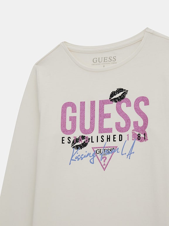 Guess new arrivals glitter shirt