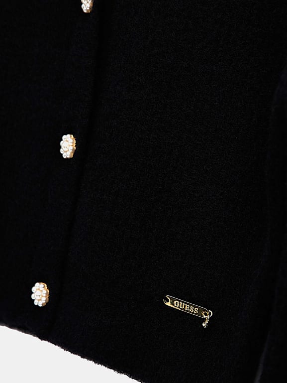 Guess black cardigan new arrivals