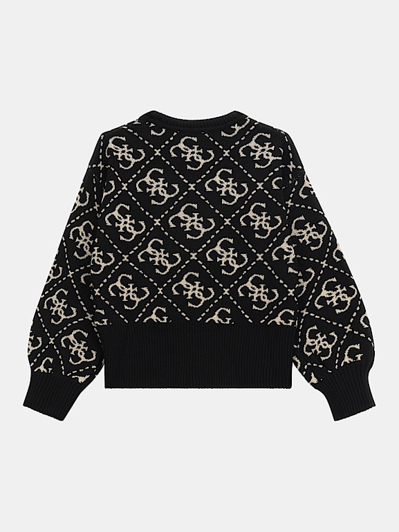 All over 4G logo print sweater