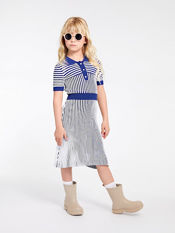 Vestido guess rayas new arrivals