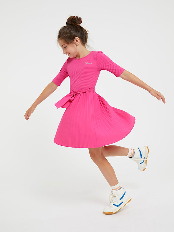 Guess fit and flare dress top