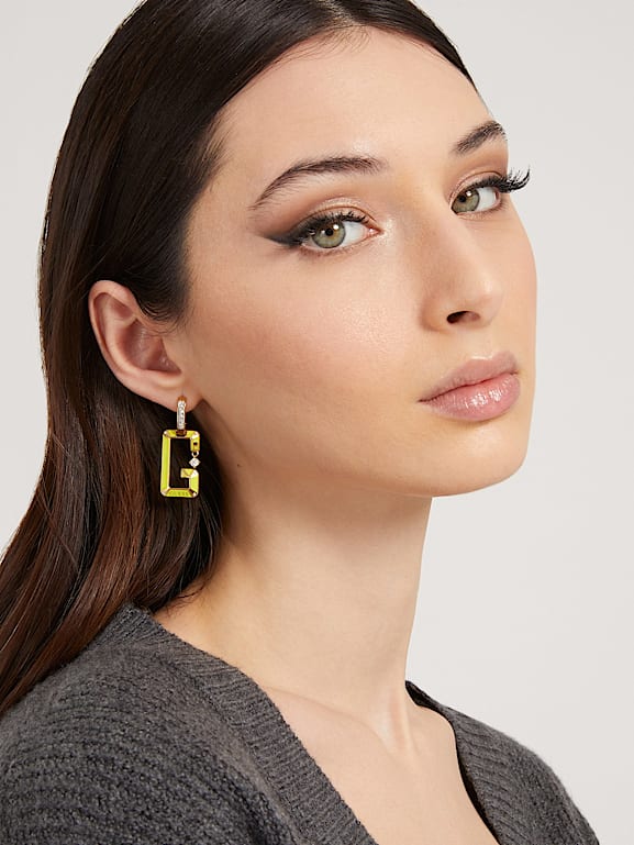 Guess g earrings cheap