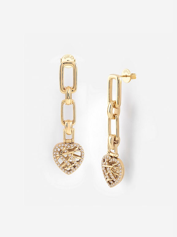 Guess drop earrings best sale