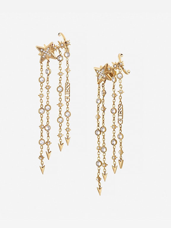 Guess star earrings sale