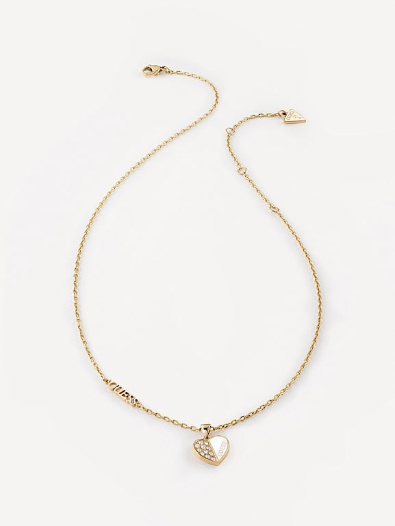 Guess pendant on sale necklace
