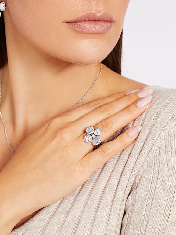 Guess heart ring discount