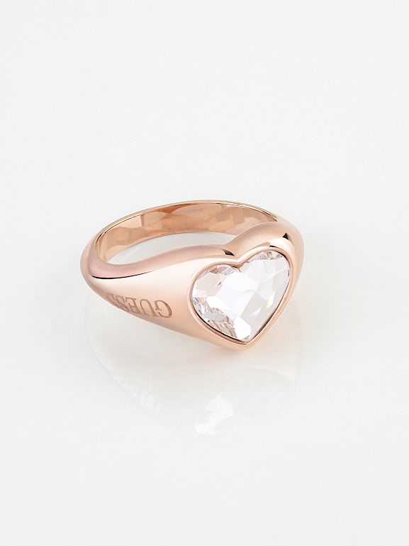 Guess ring rose gold clearance