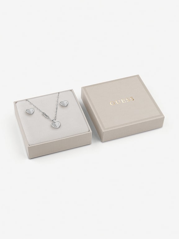 Guess necklace and earring set online