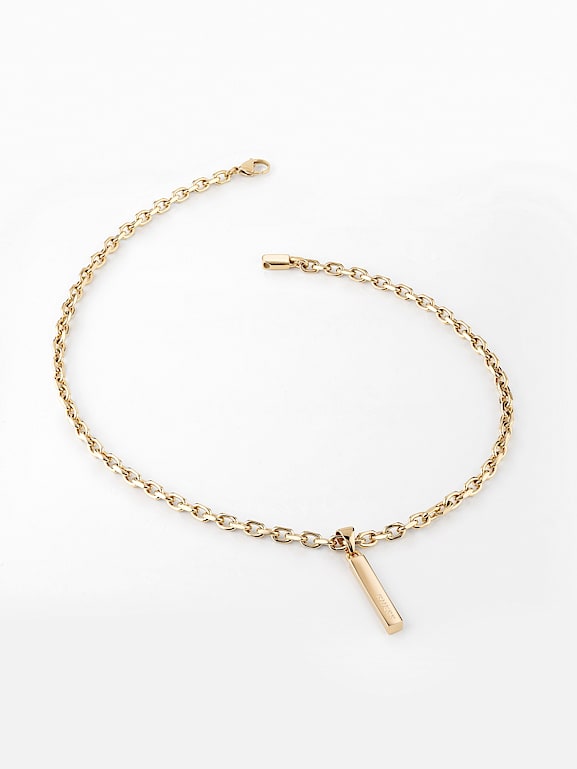Guess gold chain men on sale