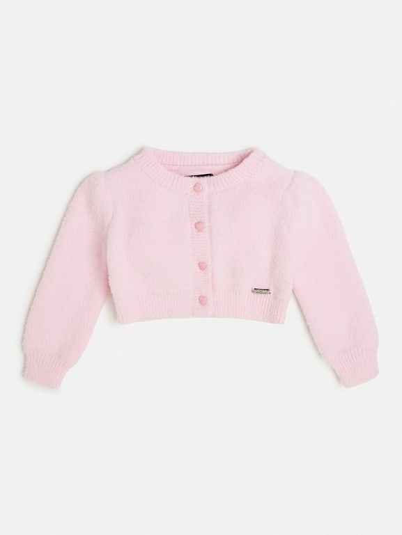 Guess pink sweater hot sale