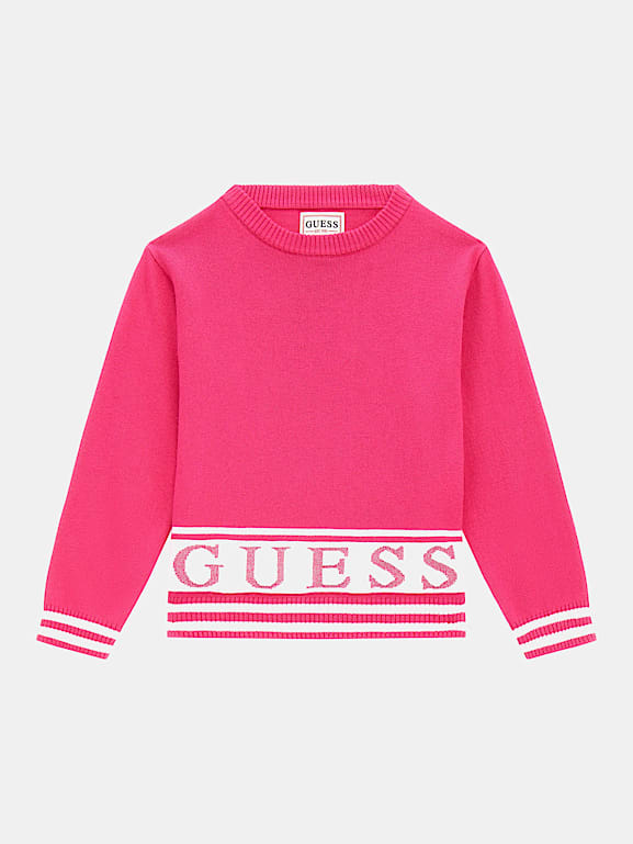 Guess pink jumper sale