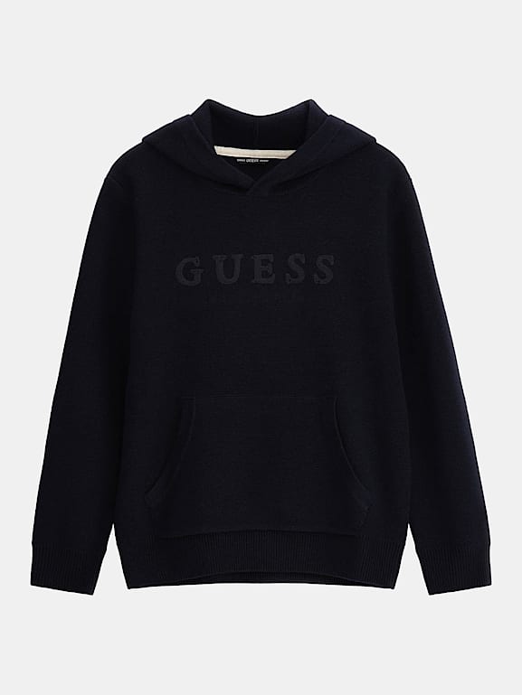 Guess hoodie black top