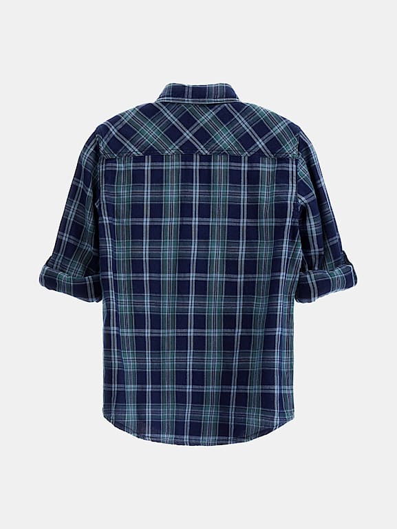 Guess top checkered shirt