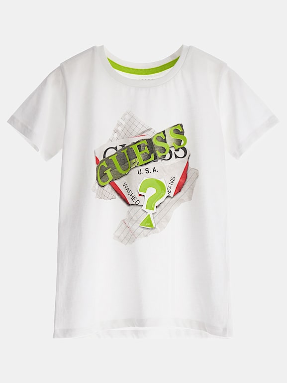 Front print t shirt Boys GUESS kids Official Website