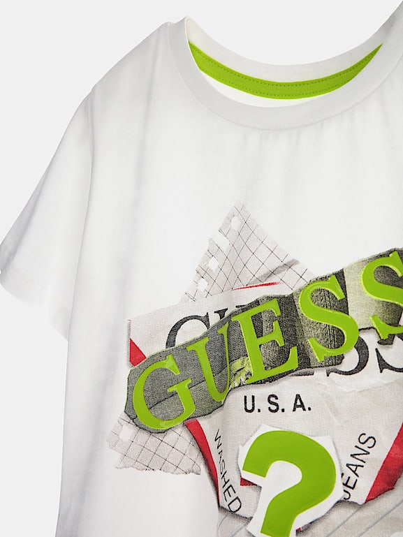T shirt bianca guess deals