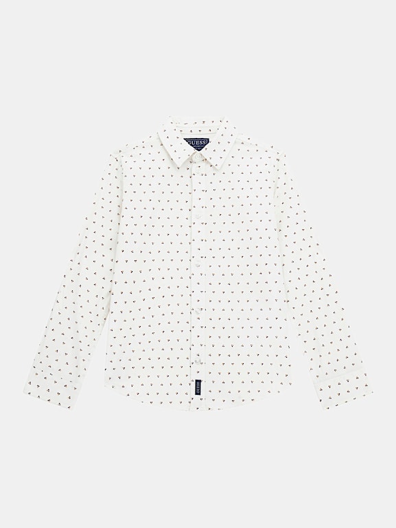 boys polka dot shirt