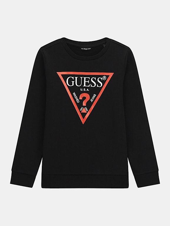 GUESS Kids TRIANGLE LOGO SWEATSHIRT Boys