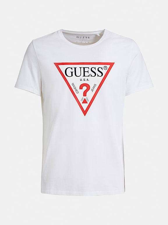 Camiseta guess triangulo hotsell