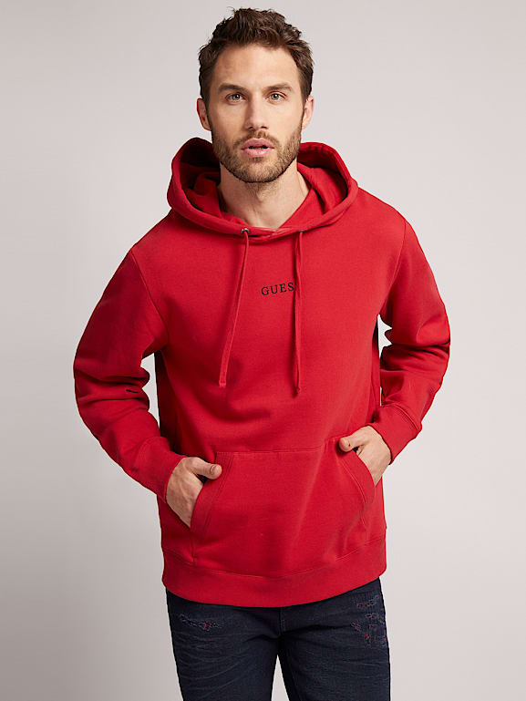 LOGO HOODED SWEATSHIRT | GUESS® Official Website