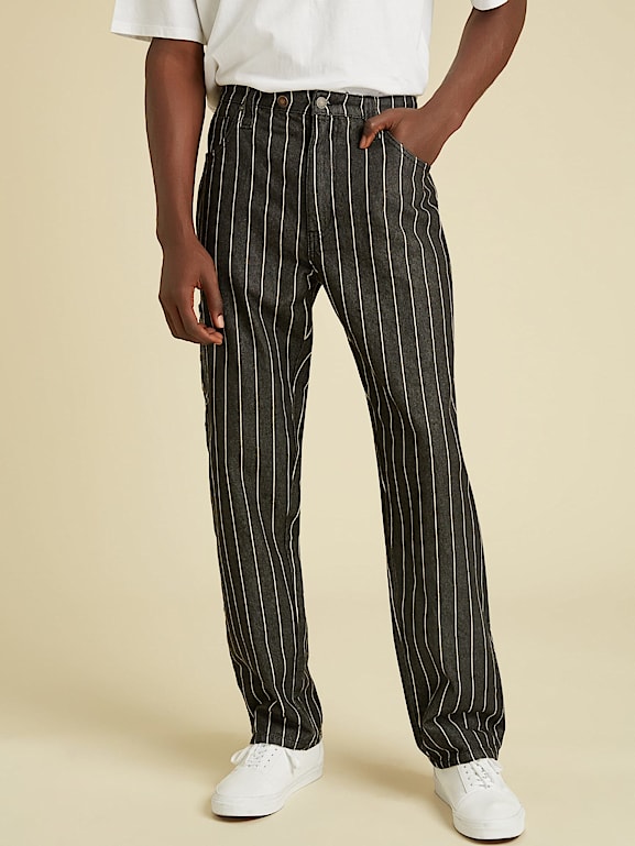 Guess hot sale striped pants