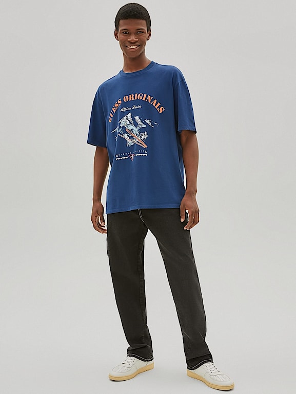 Guess oversized t shirt clearance
