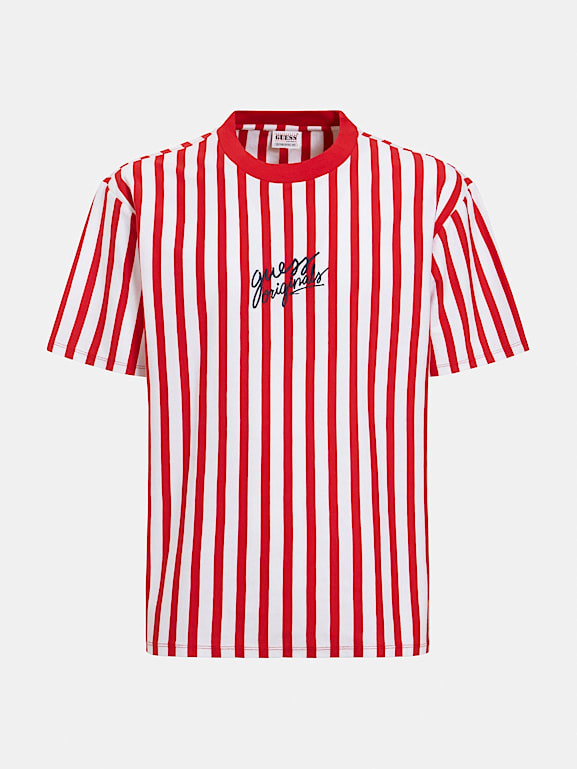 GUESS Originals STRIPED T SHIRT Men