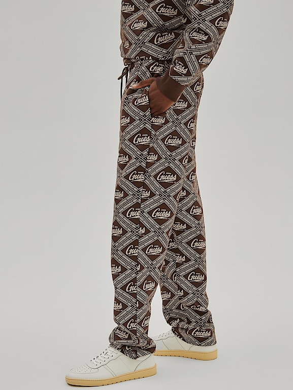 Guess logo sweatpants sale