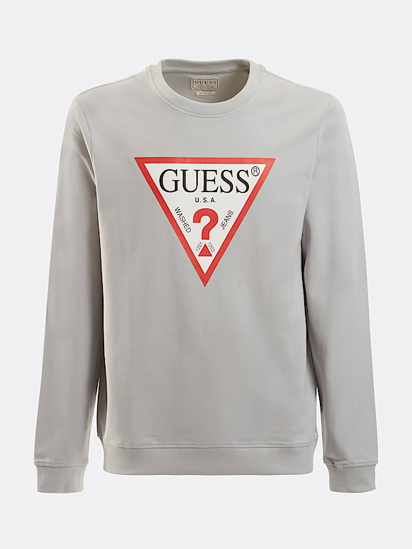 Guess discount sweatshirt grey