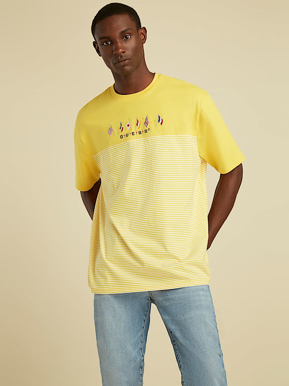 FLAG LOGO T SHIRT Men GUESS Past Collections