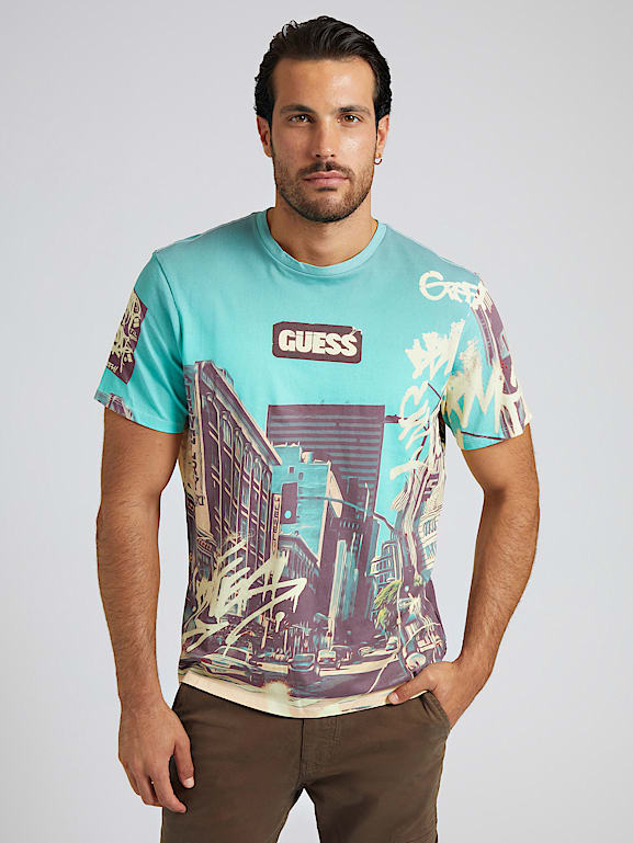 GUESS Maxi print t shirt