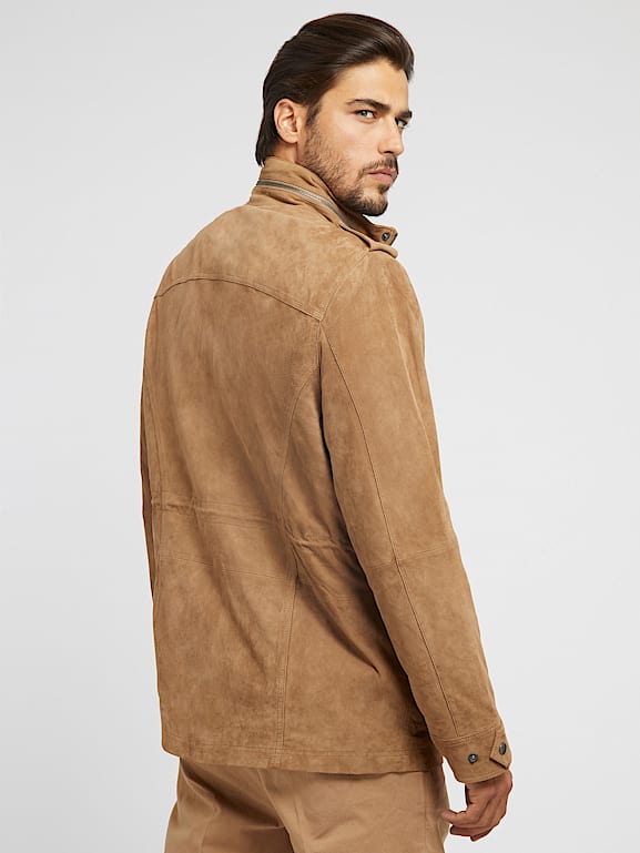Blouson discount daim veritable