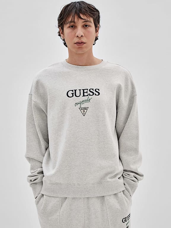 GUESS® Originals Front logo sweatshirt Men