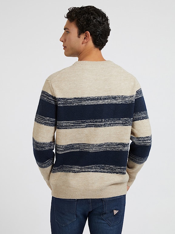 Guess sweater striped new arrivals