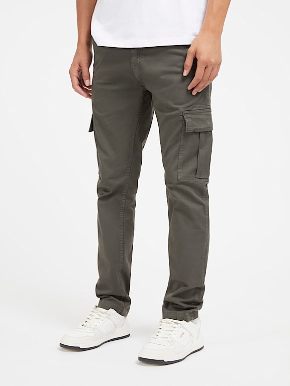 Mens slim fit cargo pants new arrivals