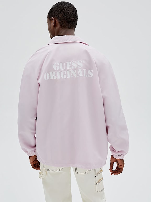Guess coach jacket new arrivals