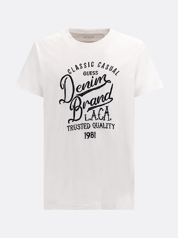 GUESS FRONT PRINT T SHIRT