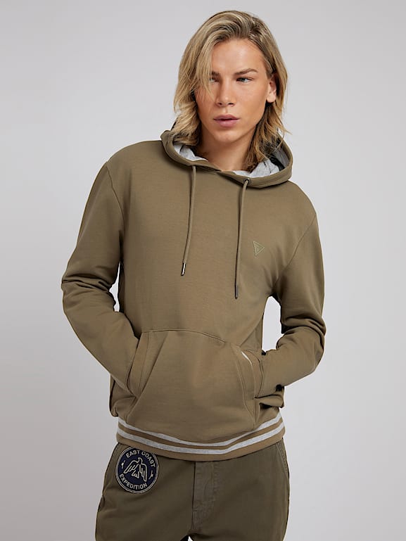 Guess high build triangle overhead hoodie Clearance