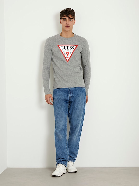 Guess sweatshirt mens on sale
