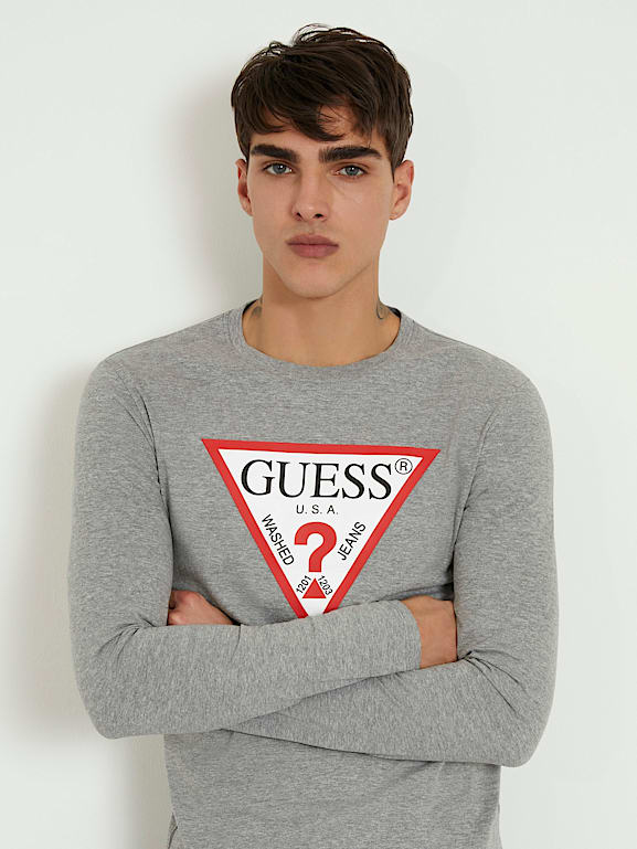 T shirt manche longue guess new arrivals
