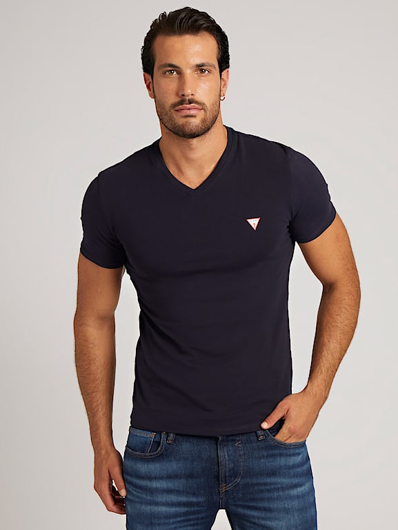 Camiseta escote v clearance