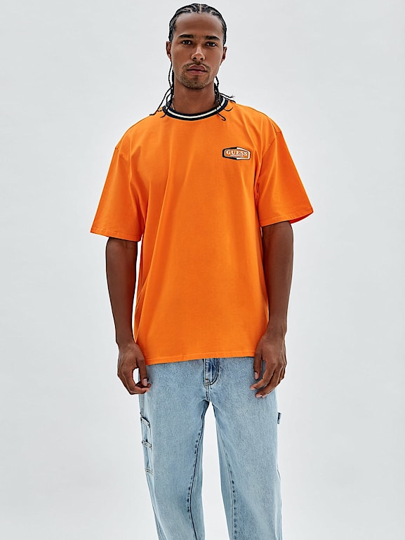 Orange guess t shirt sale
