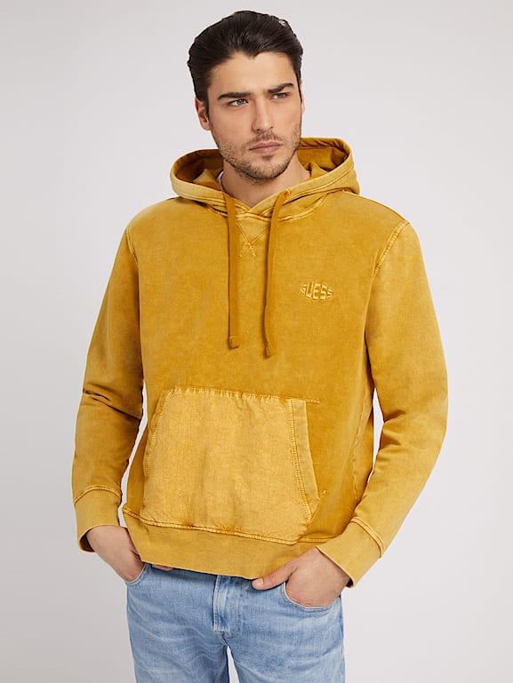 Sudadera guess amarilla sale