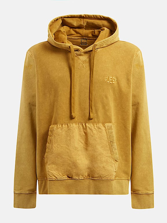Guess top yellow sweatshirt