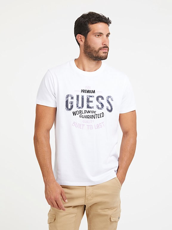 GUESS® T-shirt logo brodé Homme