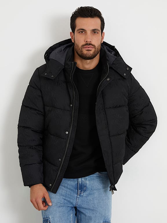 Doudoune guess noir store