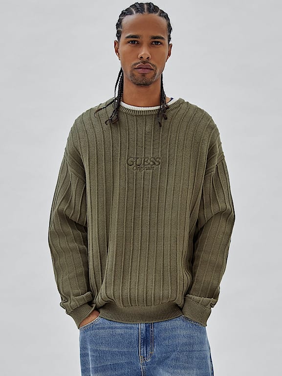 Guess sweater sale mens