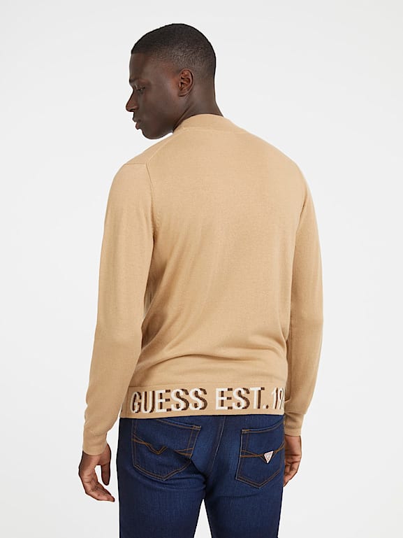 Pull guess jaune clearance