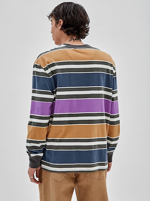 Guess tee shirt rayé clearance